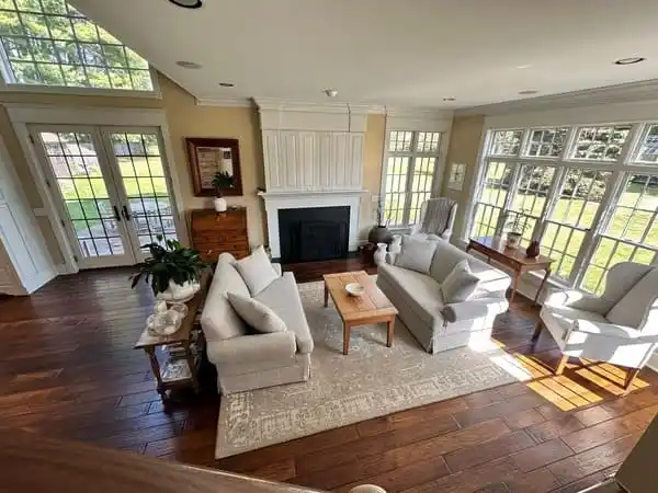 Residential Clean Living Room